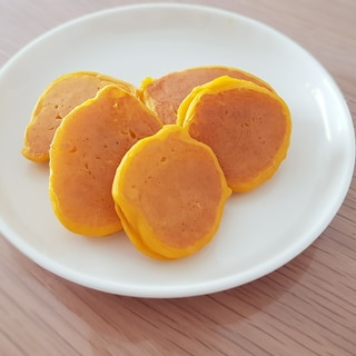 【離乳食おやつ】かぼちゃのパンケーキ